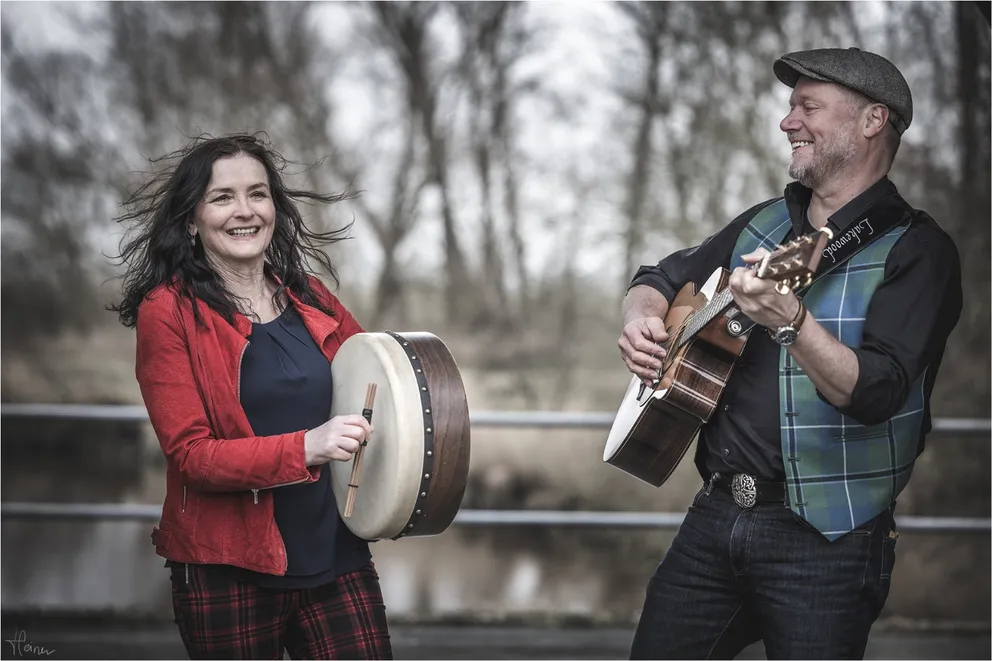 Joanna Scott Douglas und Jan Jedding, Foto: Heiner Breuer / heinersART
